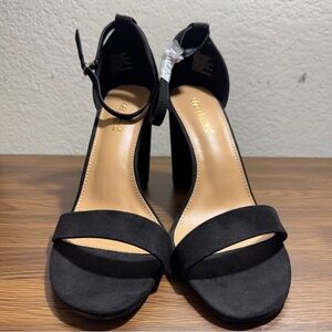 Shoedazzle Women Dress Sandals Lyvia Black Size 8.5 LPN 0242 64 9654